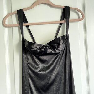 Vintage Victoria Secret Slip Dress with High Slit